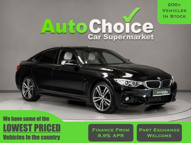 View our BMW 4 Series Gran Coupe range