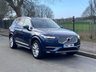 USED 2017 67 VOLVO XC90 2.0 D5 PowerPulse Inscription Pro SUV 5dr Diesel Auto 4WD Euro 6 (s/s) (235 ps) DENIM BLUE, 20 INCH ALLOYS