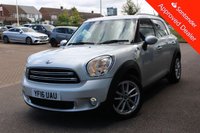USED 2016 MINI COUNTRYMAN 1.6 Cooper D SUV 5dr Diesel Manual Euro 5 (s/s) (112 ps) - EURO 6 - ULEZ, OVER &pound;7K OF EXTRAS - &pound;35 TAX, CHILI PACK, NAV, LEATHER, 17" ALLOYS, CRUISE, DAB, P/SENSORS, BLUETOOTH