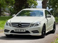 USED 2012 12 MERCEDES-BENZ E-CLASS 2.1 E220 CDI BlueEfficiency Sport Coupe 2dr Diesel G-Tronic+ Euro 5 (s/s) (170 ps) 