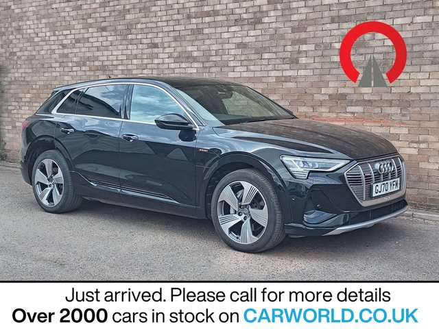 View our Audi E-Tron 50 S line SUV 5dr Electric Auto quattro 71.2kWh (313 ps)
