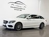 USED 2017 66 MERCEDES-BENZ C CLASS 2.1 C220d AMG Line (Premium) Estate 5dr Diesel 7G-Tronic+ Euro 6 (s/s) (170 ps) PANORAMIC ROOF, NAV, 19" ALLOY