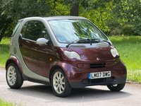 USED 2007 07 SMART FORTWO 0.7 City Passion Hatchback 3dr Petrol Automatic (113 g/km, 61 bhp) 