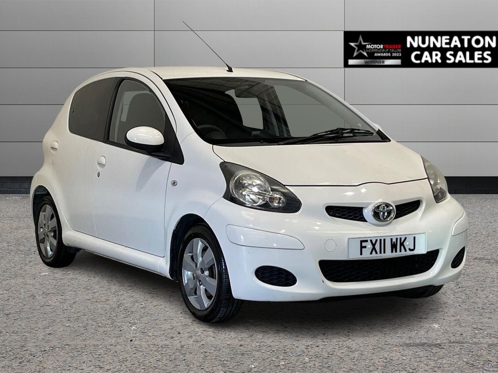 USED 2011 11 TOYOTA AYGO 1.0 VVT-i Go Hatchback 5dr Petrol Manual Euro 5 (67 ps) Sat Nav