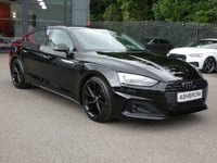 USED 2024 24 AUDI A5 Sportback 2.0 TFSI 35 Sport 5d S Tronic 150 S/S SAT NAV, VIRTUAL COCKPIT, REAR VIEW CAMERA, FRONT & REAR PARKING SENSORS, HEATED SEATS, AUDI SMARTPHONE INTERFACE FOR APPLE CARPLAY / ANDROID AUTO, 18 INCH ALLOY WHEELS, FULL BLACK LEATHER UPHOLSTERY, ELECTRIC TAILGATE, DAB RADIO, BLUETOOTH, AUTOMATIC GEARBOX, FOLDING MIRRORS, SPORT SEATS WITH ELECTRIC LUMBAR SUPPORT, LEATHER TIPTRONIC MFSW, CRUISE CONTROL, CLIMATE CONTROL, VOICE CONTROL SYSTEM, RAIN & LIGHT SENSORS, AUTO HOLD, KEYLESS START, 1 OWNER, SERVICE HISTORY, BALANCE OF AUDI WARRANTY