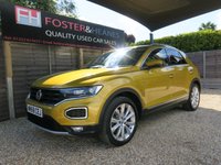 USED 2018 68 VOLKSWAGEN T-ROC 2.0 TSI SEL SUV 5dr Petrol DSG 4Motion Euro 6 (s/s) (190 ps) FSH LOW MILEAGE ONE OWNER REAR CAM
