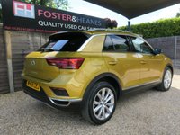 USED 2018 68 VOLKSWAGEN T-ROC 2.0 TSI SEL SUV 5dr Petrol DSG 4Motion Euro 6 (s/s) (190 ps) FSH LOW MILEAGE ONE OWNER REAR CAM
