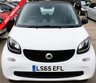 USED 2015 65 SMART FORTWO AUTOMATIC 1.0 Prime (Premium) Coupe 2dr Petrol Twinamic Euro 6 (s/s) (71 ps) &pound;20 ROAD TAX A YEAR,BLACK LEATHER