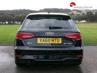USED 2019 68 AUDI A3 1.0 TFSI 30 Black Edition Sportback 5dr Petrol S Tronic Euro 6 (s/s) (116 ps) stunning