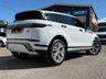 USED 2019 19 LAND ROVER RANGE ROVER EVOQUE 2.0 D180 R-Dynamic SE SUV 5dr Diesel Auto 4WD Euro 6 (s/s) (180 ps) Finished in FUJI WHITE with contrasting HEATED LEATHER Trim. This high spec Evoque comes from one of the most desirable brands on the market today. It is great looking, Fun to drive and a comfortable SUV that has features which include,VIRTUAL DASH, DAB, 20" ALLOYS, SAT NAV, REAR VIEW CAMERA, HEATED LEATHER MEMORY SEATS, POWER REAR BOOT, APPLE PLAY, MERIDIAN SPEAKERS, POWER FOLDING MIRRORS and more. Dealer serviced at 23373 miles, 29004 miles, 34777 miles, 43562 miles and then at 49828 miles.