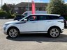 USED 2019 19 LAND ROVER RANGE ROVER EVOQUE 2.0 D180 R-Dynamic SE SUV 5dr Diesel Auto 4WD Euro 6 (s/s) (180 ps) Finished in FUJI WHITE with contrasting HEATED LEATHER Trim. This high spec Evoque comes from one of the most desirable brands on the market today. It is great looking, Fun to drive and a comfortable SUV that has features which include,VIRTUAL DASH, DAB, 20" ALLOYS, SAT NAV, REAR VIEW CAMERA, HEATED LEATHER MEMORY SEATS, POWER REAR BOOT, APPLE PLAY, MERIDIAN SPEAKERS, POWER FOLDING MIRRORS and more. Dealer serviced at 23373 miles, 29004 miles, 34777 miles, 43562 miles and then at 49828 miles.