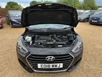 USED 2018 18 HYUNDAI I40 1.7 CRDi Blue Drive SE Nav Saloon 4dr Diesel Manual Euro 6 (s/s) (141 ps) Mot 25th April 2027, No Advisories, + Full Service History, 8 Stamps, + 2 Previous Owners, last keeper 2022, + 3 Months Warranty, + Front sensors/camera, + Heated front seats/steering wheel, + Electric driver seat, + Sat nav, + Bluetooth, + DAB radio, + Apple carplay/Android auto, + USB/aux, + Autohold, + Folding mirrors, + Climate control, + Cruise with limiter, + Folding mirrors, + Auto lights/wipers, + Isofix, + Alloys