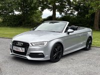 USED 2015 65 AUDI A3 CABRIOLET 1.4 TFSI CoD S line Convertible 2dr Petrol Manual Euro 6 (s/s) (150 ps) 