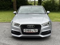 USED 2015 65 AUDI A3 CABRIOLET 1.4 TFSI CoD S line Convertible 2dr Petrol Manual Euro 6 (s/s) (150 ps) 