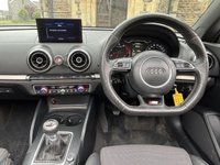 USED 2015 65 AUDI A3 CABRIOLET 1.4 TFSI CoD S line Convertible 2dr Petrol Manual Euro 6 (s/s) (150 ps) 