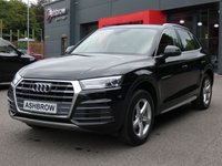 USED 2017 17 AUDI Q5 2.0 TDI Sport 5d S Tronic quattro 190 S/S CAMBELT CHANGED, SAT NAV, FULL LEATHER, HEATED FRONT SEATS, AUDI SMAR PHONE FOR APPLE CARPLAY, QUATTRO 4 WHEEL DRIVE, LED XENON LIGHTS, FRONT & REAR PARKING SENSORS WITH DISPLAY, 18 INCH ALLOYS, ELECTRIC TAILGATE, SPORT SEATS WITH ELECTRIC LUMBAR SUPPORT, LIGHT & RAIN SENSORS, LEATHER TIPTRONIC MULTIFUNCTION STEERING WHEEL, CRUISE CONTROL & SPEED LIMITER, 3 ZONE CLIMATE CONTROL, KEYLESS START, HILL DECENT CONTROL, AUX INPUT, 2x USB PORTS, BLUETOOTH PHONE & MUSIC, DAB RADIO, GOOD SERVICE HISTORY