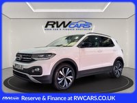 USED 2023 73 VOLKSWAGEN T-CROSS 1.0 TSI Black Edition SUV 5dr Petrol Manual Euro 6 (s/s) (95 ps) 