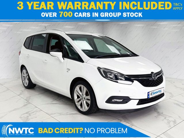 View our Vauxhall Zafira Tourer 1.4i Turbo SRi MPV 5dr Petrol Manual Euro 6 (140 ps)