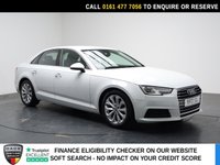 USED 2017 17 AUDI A4 2.0 TDI ultra SE Saloon 4dr Diesel S Tronic Euro 6 (s/s) (150 ps) HISTORY+SAT NAV+CRUISE CONTROL