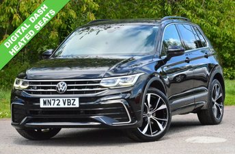 2022 VOLKSWAGEN TIGUAN 1.5 TSI R-Line SUV 5dr Petrol DSG Euro 6 (s/s) (150 ps) &pound;23799.00
