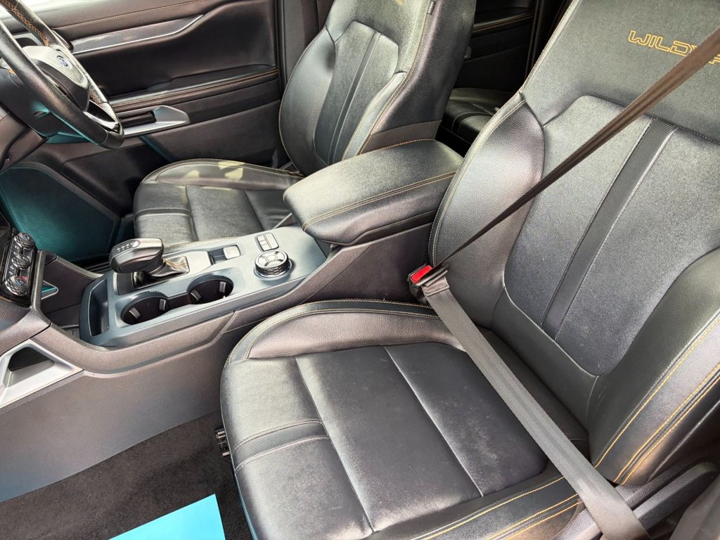 USED 2023 W FORD RANGER WILDTRACK 4x4 2.0EcoBlue EU6 10-SPEED AUTO S/S NEW SHAPE D/CAB PICK UP *A/C*S/N*LEATHER*CAMERA*PDC*HEAT PACK*ALLOYS* FULLY LOADED / 10-SPEED AUTO