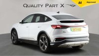 USED 2021 71 AUDI Q4 E-TRON 50 S line Sportback 5dr Electric Auto quattro 82kWh (299 ps) 1 OWNER, SATNAV, HEATED SEATS