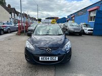 USED 2014 64 MAZDA MAZDA2 1.3 SE Hatchback 5dr Petrol Manual Euro 5 (a/c) (75 ps) &pound;35 ROAD TAX. ULEZ COMPLIANT.