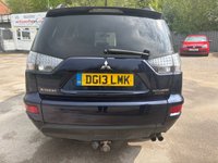 USED 2013 13 MITSUBISHI OUTLANDER 2.2 DI-D GX3 SUV 5dr Diesel Manual 4WD Euro 5 *PART/X TO CLEAR,  FULL SERVICE HISTORY, 7 SEATER, 2 KEYS * PART/X TO CLEAR, FULL SERVICE HISTORY, 2 KEYS, TOW BAR*