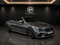 USED 2019 19 MERCEDES-BENZ C-CLASS 1.5 C200 MHEV AMG Line (Premium) Cabriolet 2dr Petrol G-Tronic+ Euro 6 (s/s) (198 ps) 