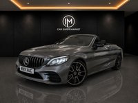 USED 2019 19 MERCEDES-BENZ C-CLASS 1.5 C200 MHEV AMG Line (Premium) Cabriolet 2dr Petrol G-Tronic+ Euro 6 (s/s) (198 ps) 