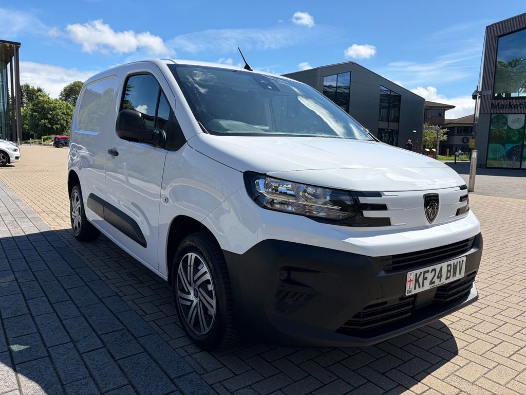 USED 2024 24 PEUGEOT PARTNER 1000 PROFESSIONAL 1.5BlueHDi EU6 S/S SWB 100ps *AIRCON*REV/SENSORS*E/PACK*APPLE CARPLAY* AIRCON-SENSORS-EU6-E/PACK