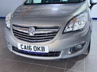 USED 2016 16 VAUXHALL MERIVA 1.4i Turbo SE MPV 5dr Petrol Manual Euro 6 MPV NEW MOT, Pan Roof, Park Assist, 60,239 Miles ONLY