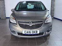 USED 2016 16 VAUXHALL MERIVA 1.4i Turbo SE MPV 5dr Petrol Manual Euro 6 MPV NEW MOT, Pan Roof, Park Assist, 60,239 Miles ONLY