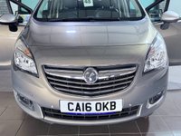 USED 2016 16 VAUXHALL MERIVA 1.4i Turbo SE MPV 5dr Petrol Manual Euro 6 MPV NEW MOT, Pan Roof, Park Assist, 60,239 Miles ONLY