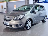 USED 2016 16 VAUXHALL MERIVA 1.4i Turbo SE MPV 5dr Petrol Manual Euro 6 MPV NEW MOT, Pan Roof, Park Assist, 60,239 Miles ONLY