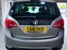 USED 2016 16 VAUXHALL MERIVA 1.4i Turbo SE MPV 5dr Petrol Manual Euro 6 MPV NEW MOT, Pan Roof, Park Assist, 60,239 Miles ONLY