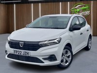 USED 2022 22 DACIA SANDERO 1.0 SCe Essential Hatchback 5dr Petrol Manual Euro 6 (s/s) (65 ps) +++1 OWNER FROM NEW+++