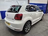 USED 2015 15 VOLKSWAGEN POLO 1.2 TSI BlueMotion Tech SE Design Hatchback 5dr Petrol Manual Euro 6 (s/s) (90 ps) Parking Sensors - Mirror Link - &pound;20 Yearly Road Tax