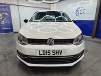 USED 2015 15 VOLKSWAGEN POLO 1.2 TSI BlueMotion Tech SE Design Hatchback 5dr Petrol Manual Euro 6 (s/s) (90 ps) Parking Sensors - Mirror Link - &pound;20 Yearly Road Tax