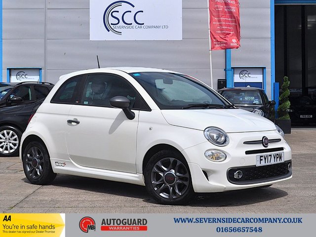 2017 17 Fiat 500 1.2 S Hatchback 3dr Petrol Manual Euro 6 (s/s) (69 bhp)