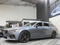 USED 2018 68 VOLVO V90 2.0 D4 R-Design Estate 5dr Diesel Auto Euro 6 (s/s) (190 ps) VERY HIGH SPEC HUD SAT NAV A/C
