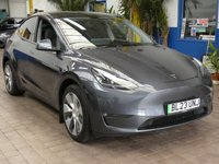 USED 2023 23 TESLA MODEL Y (Dual Motor) Long Range SUV 5dr Electric Auto 4WDE (384 bhp) SUNROOF SAT NAV PARKING CAMERA LEATHER HEATED SEATS CRUISE CONTROL 1 OWNER WARRANTY