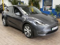 USED 2023 23 TESLA MODEL Y (Dual Motor) Long Range SUV 5dr Electric Auto 4WDE (384 bhp) SUNROOF SAT NAV PARKING CAMERA LEATHER HEATED SEATS CRUISE CONTROL 1 OWNER WARRANTY