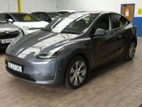 USED 2023 23 TESLA MODEL Y (Dual Motor) Long Range SUV 5dr Electric Auto 4WDE (384 bhp) SUNROOF SAT NAV PARKING CAMERA LEATHER HEATED SEATS CRUISE CONTROL 1 OWNER WARRANTY