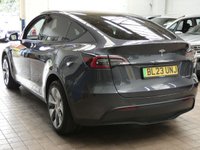 USED 2023 23 TESLA MODEL Y (Dual Motor) Long Range SUV 5dr Electric Auto 4WDE (384 bhp) SUNROOF SAT NAV PARKING CAMERA LEATHER HEATED SEATS CRUISE CONTROL 1 OWNER WARRANTY