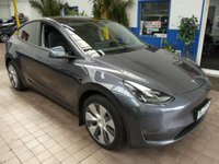 USED 2023 23 TESLA MODEL Y (Dual Motor) Long Range SUV 5dr Electric Auto 4WDE (384 bhp) SUNROOF SAT NAV PARKING CAMERA LEATHER HEATED SEATS CRUISE CONTROL 1 OWNER WARRANTY