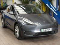 USED 2023 23 TESLA MODEL Y (Dual Motor) Long Range SUV 5dr Electric Auto 4WDE (384 bhp) SUNROOF SAT NAV PARKING CAMERA LEATHER HEATED SEATS CRUISE CONTROL 1 OWNER WARRANTY