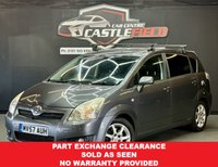 USED 2007 57 TOYOTA COROLLA VERSO 1.8 VVT-i SR MPV 5dr Petrol Manual (184 g/km, 127 bhp) 