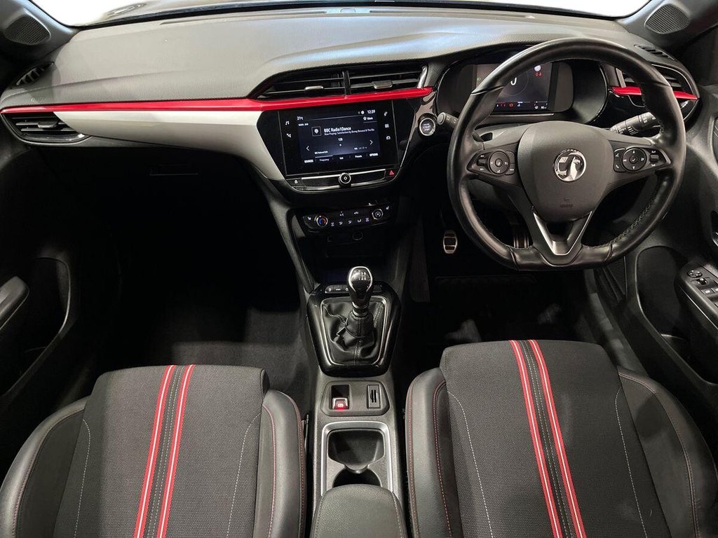 USED 2021 21 VAUXHALL CORSA 1.2 Turbo SRi Premium Hatchback 5dr Petrol Manual Euro 6 (s/s) (100 ps) HEATED FRONT SEATS AND WHEEL