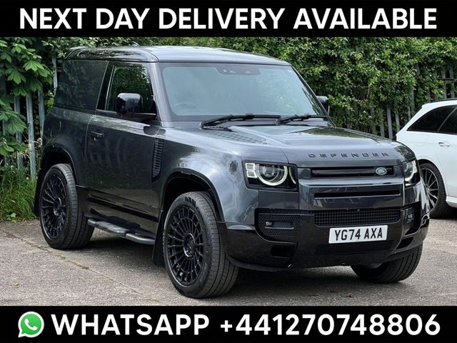 View our Land Rover Defender range